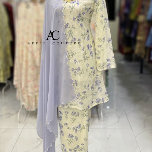 CAMELIA KURUNG MODEN EMBOSS CHIFFON
