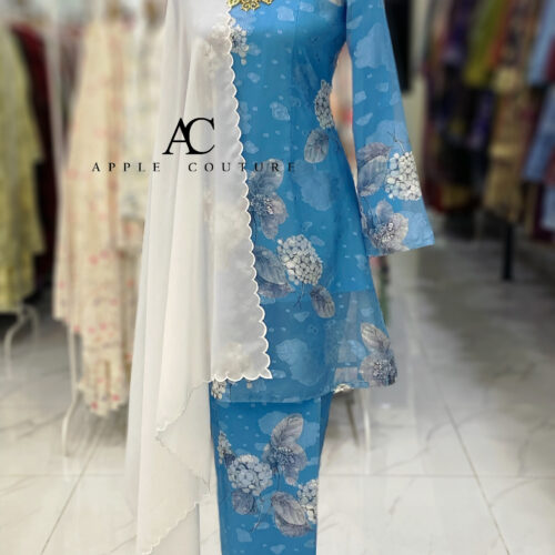CAMELIA KURUNG MODEN EMBOSS CHIFFON