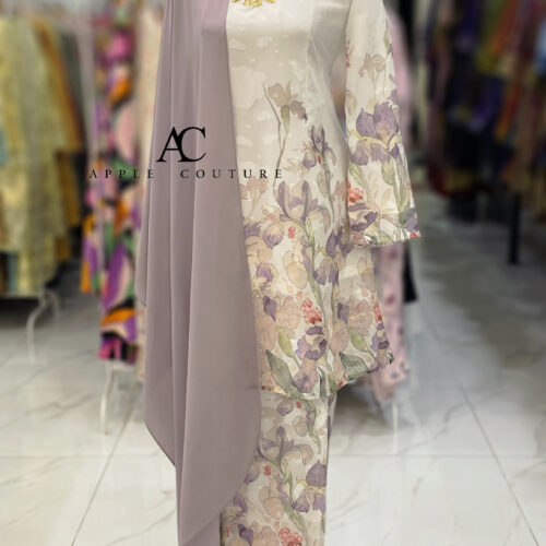 CAMELIA KURUNG MODEN EMBOSS CHIFFON