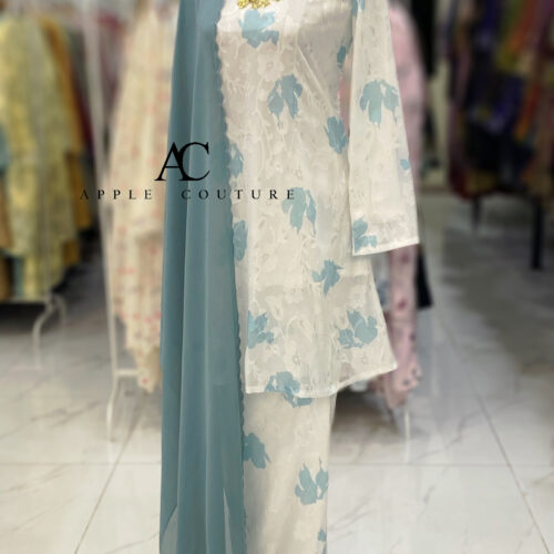 CAMELIA KURUNG MODEN EMBOSS CHIFFON