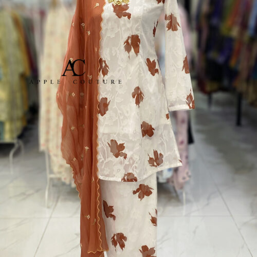 CAMELIA KURUNG MODEN EMBOSS CHIFFON