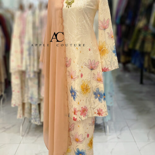 CAMELIA KURUNG PREMIUM CHIFFON SULAM