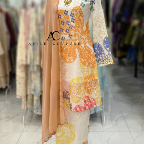 CAMELIA KURUNG PREMIUM CHIFFON SULAM
