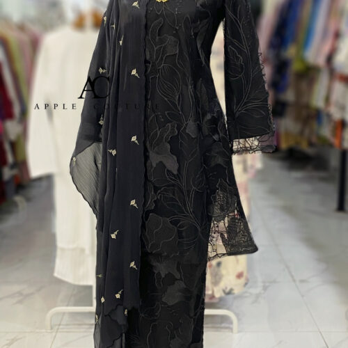 CAMELIA KURUNG PREMIUM FULL LACE BLACK