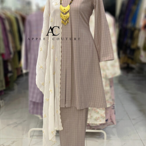 KEBAYA LABUH DANG ANUM COTTON KHAKI