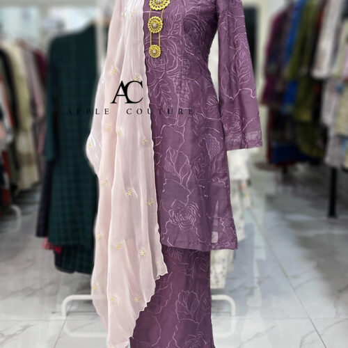 CAMELIA KURUNG PREMIUM FULL LACE PURPLE
