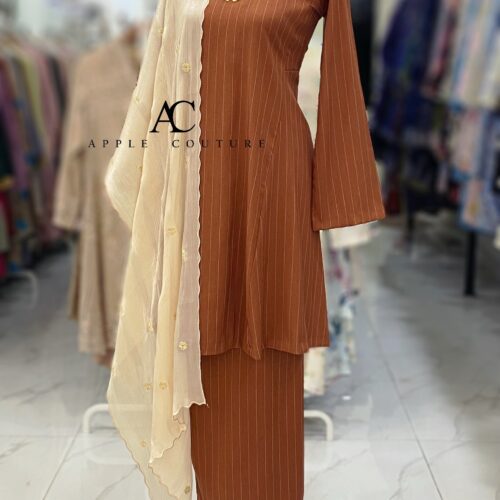 MELOR KURUNG RIAU COTTON BRICK