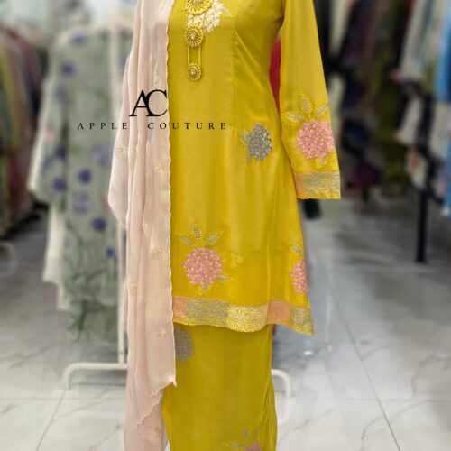 CAMELIA KURUNG SOFT ORGANZA YELLOW