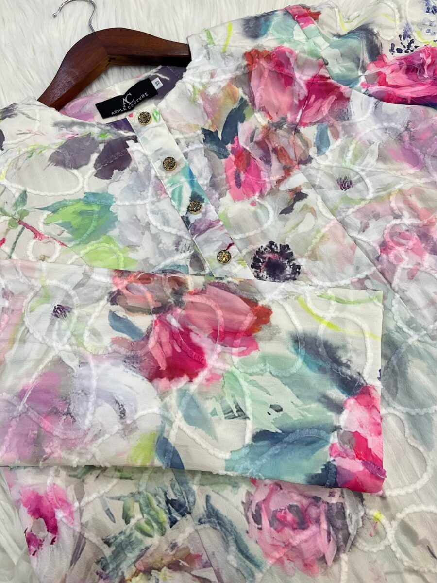 ADINDA KURUNG MIX COTTON EMBROIDERY PASTEL - Image 2