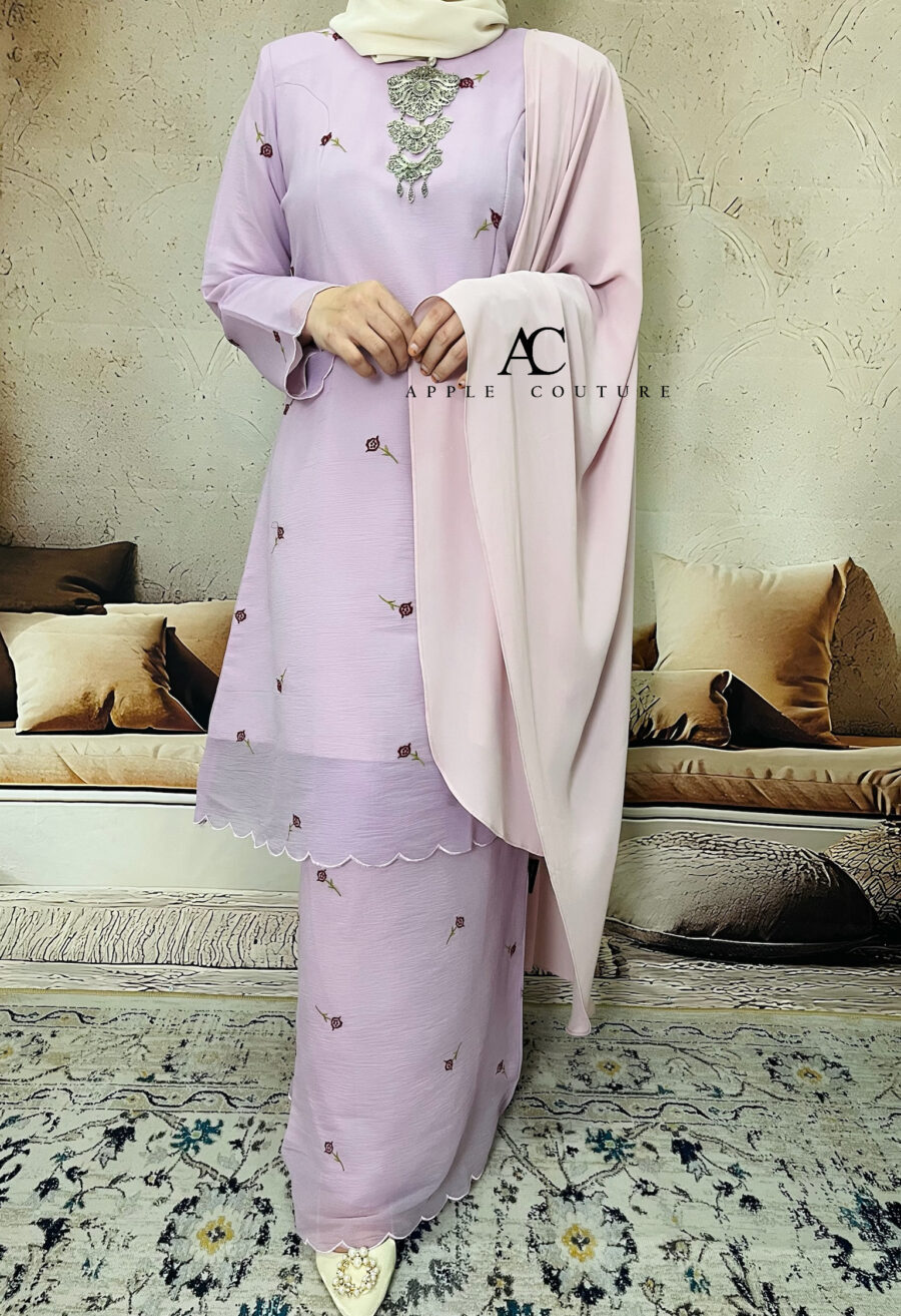 CAMELIA KURUNG SOFT ORGANZA LILAC