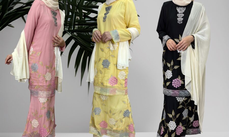 BAINON KURUNG PREMIUM ORGANZA MINT - Image 3