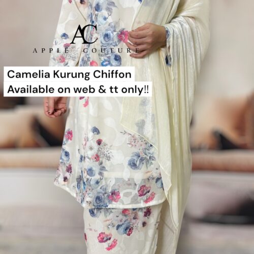 CAMELIA KURUNG MODEN CHIFFON CREPE OPEL