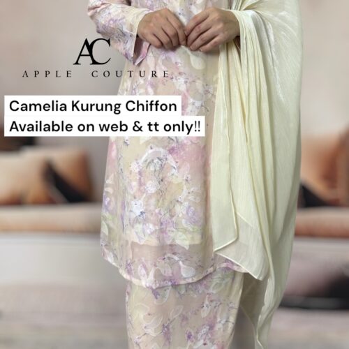 CAMELIA KURUNG MODEN CHIFFON CREPE OPEL