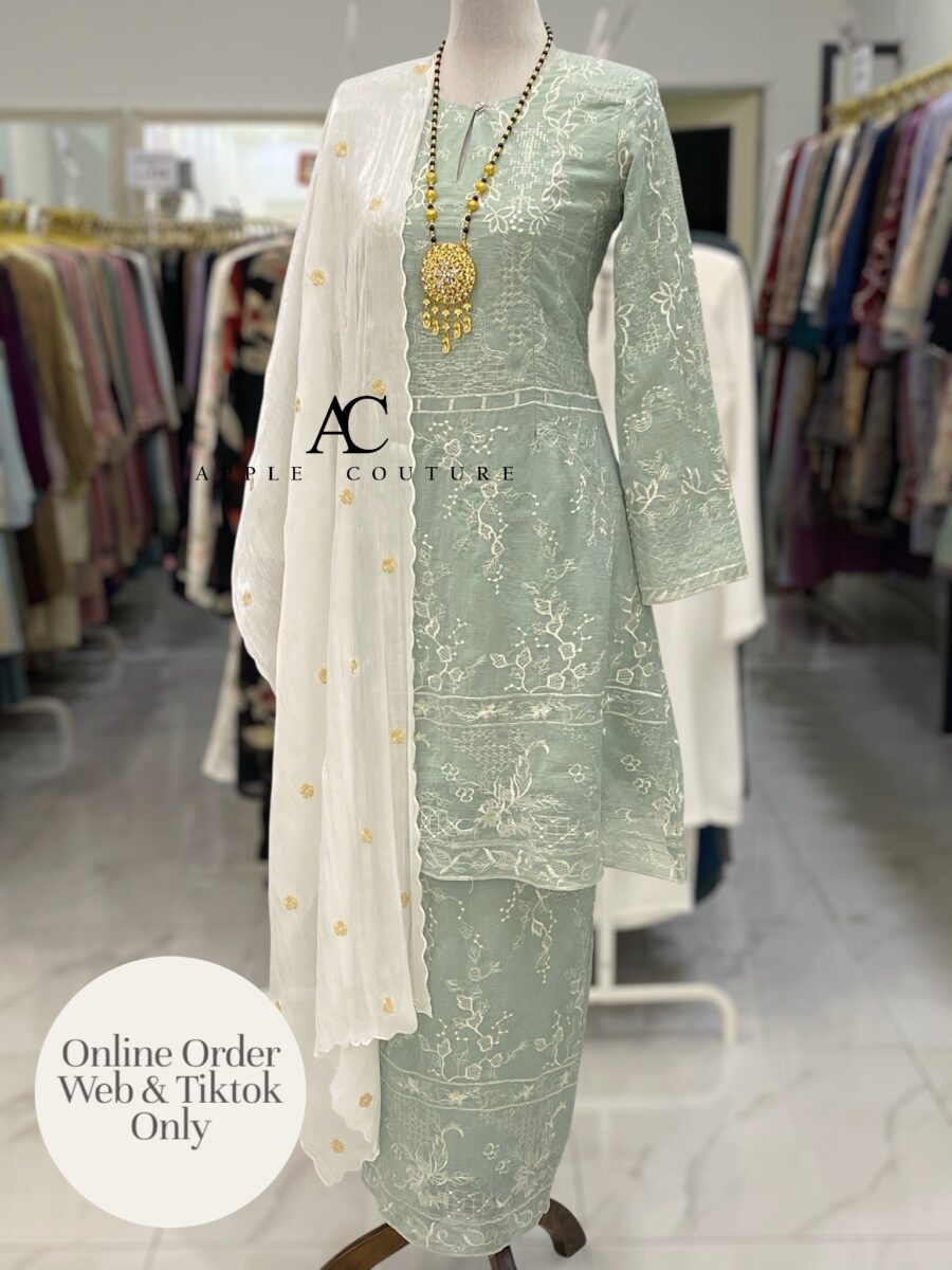 CAMELIA KURUNG PREMIUM ORGANZA MINT