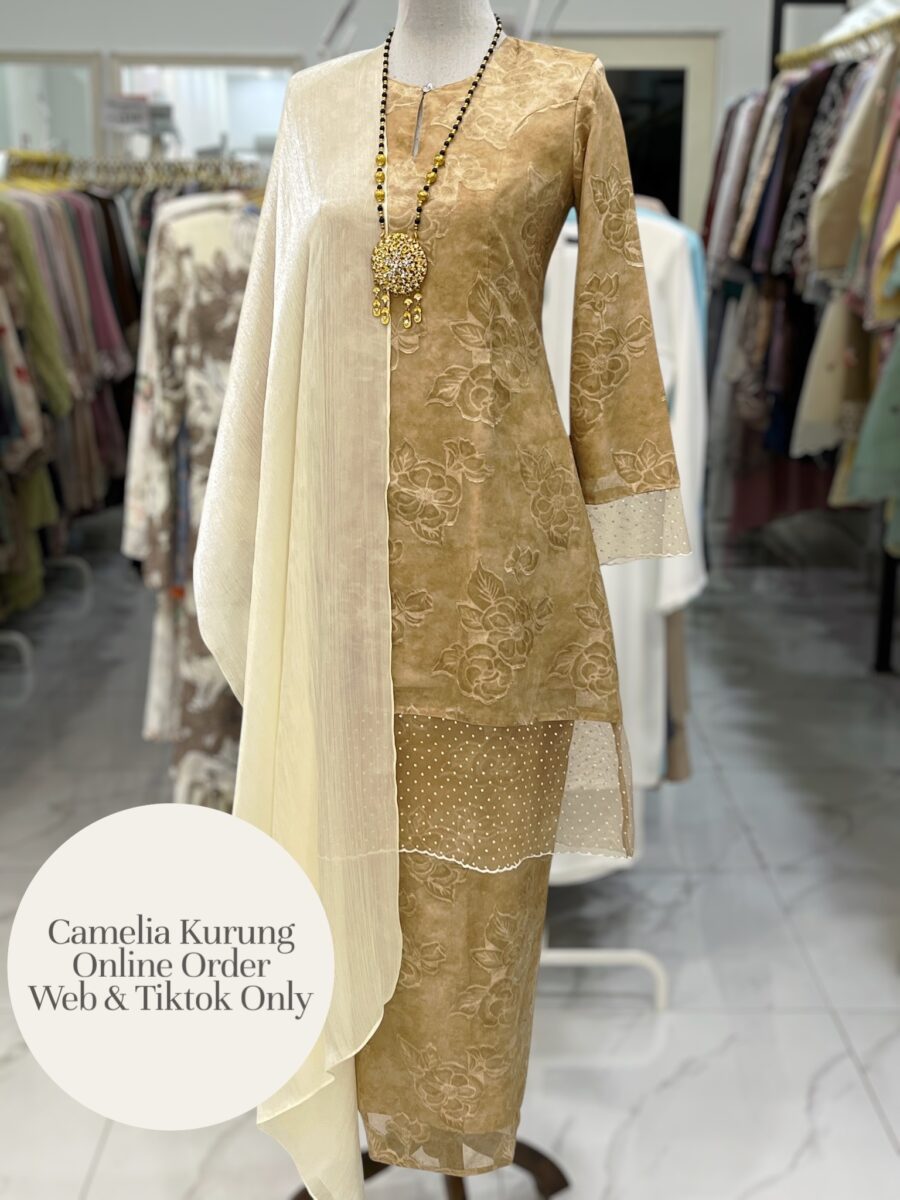 CAMELIA KURUNG PREMIUM SOFT JACQUARD NUDE