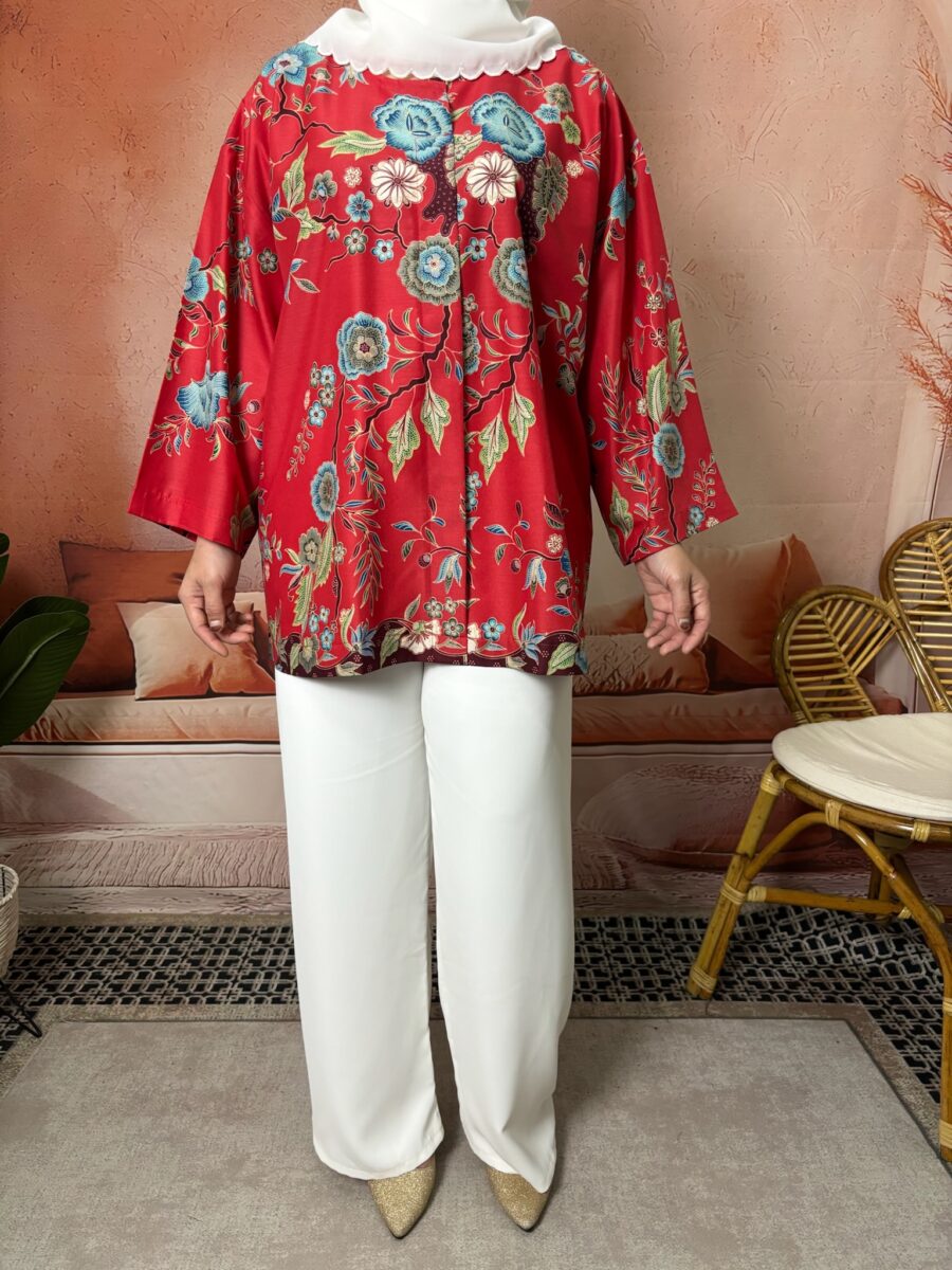 APPLE BATIK TOP RED - Image 2