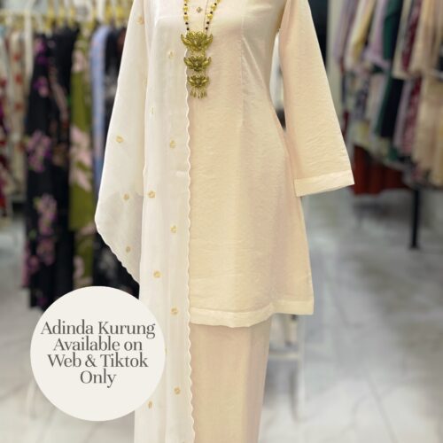 ADINDA KURUNG ORGANZA SHIMMER CREAM