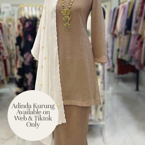 ADINDA KURUNG ORGANZA SHIMMER MOCHA