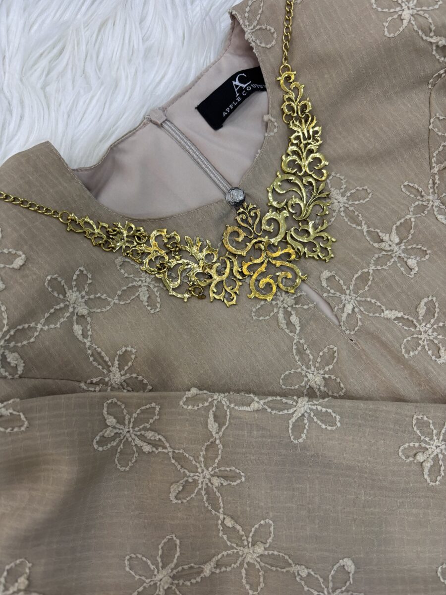 CAMELIA KURUNG MODEN SOFT COTTON COFFEE - Image 2